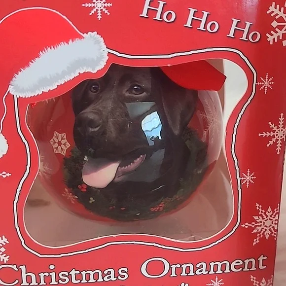 🆕️ Kirkland's Christmas Ornament Labrador Retreiver Lab Dog Pair of Ornaments - Picture 6 of 15